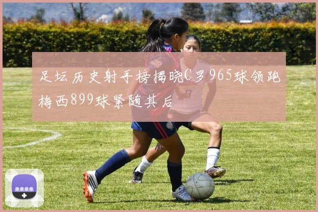 足坛历史射手榜揭晓C罗965球领跑梅西899球紧随其后